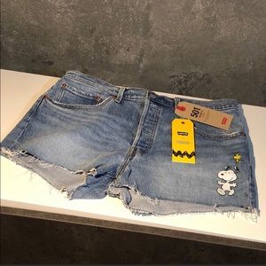 Levi 501 Shorts - mid rise